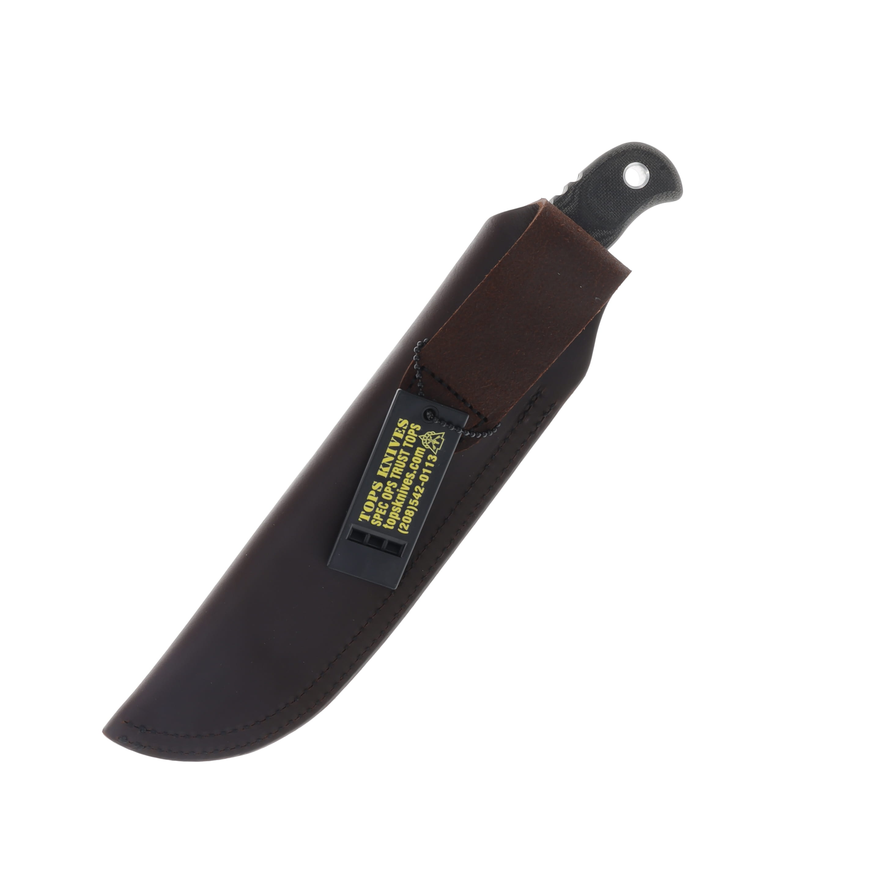 TOPS Tex Creek XL Snipe Fixed Blade Knife 6.13in Plain Grey TPTEXXL02 View 4