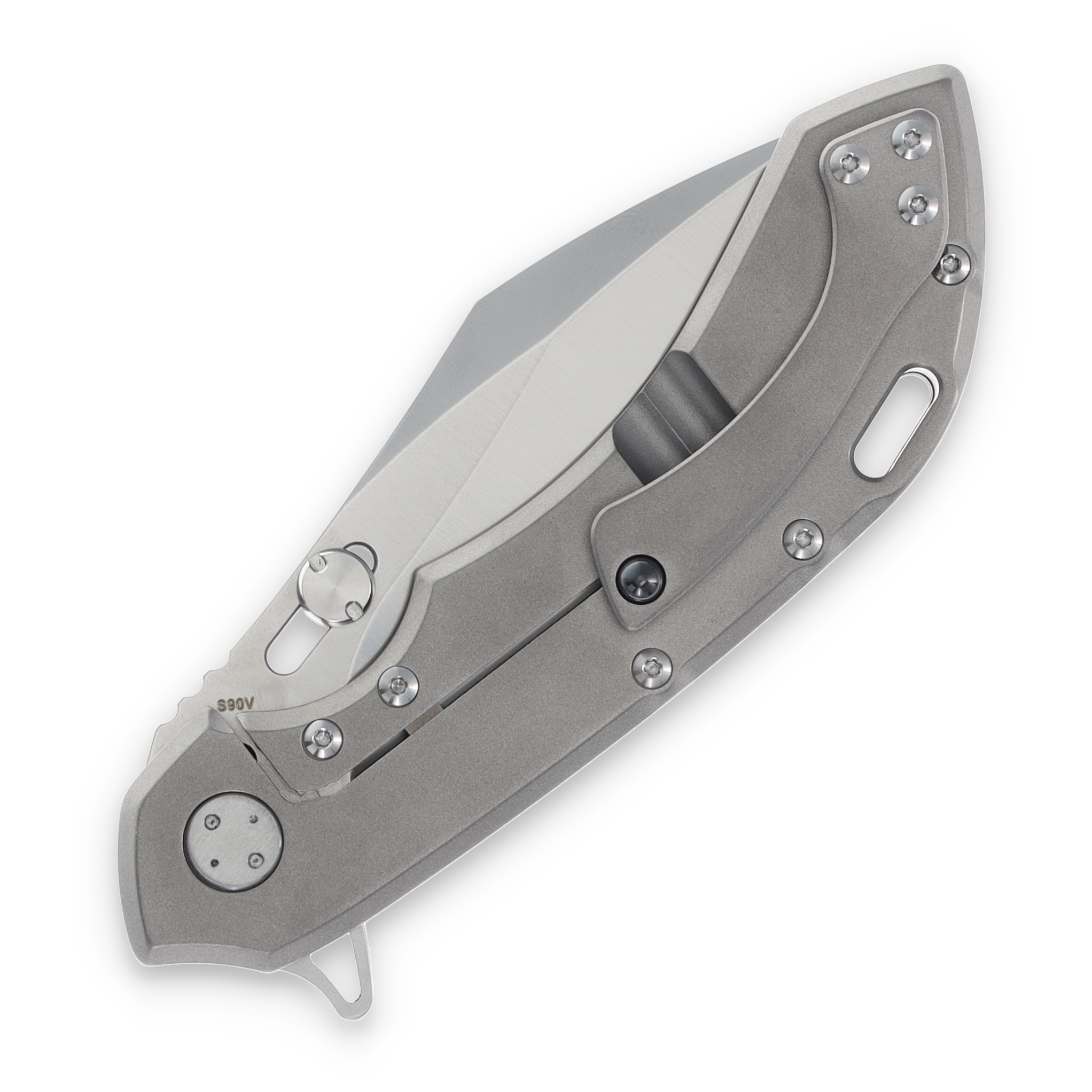 Olamic Wayfarer 247 Folding Knife T-052C 12K Twill Carbon Fiber/Polished Satin T052C View 6