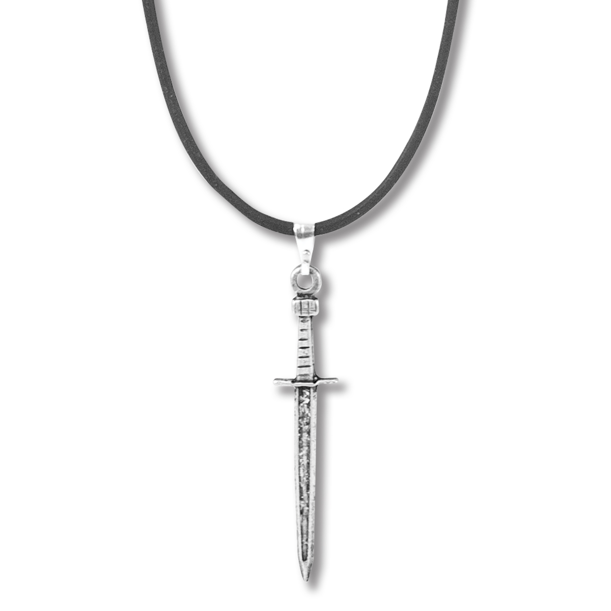 Condor Tool and Knife Fixed Blade Viking Sword Necklace 11.01in Silver CTK70200 View 2