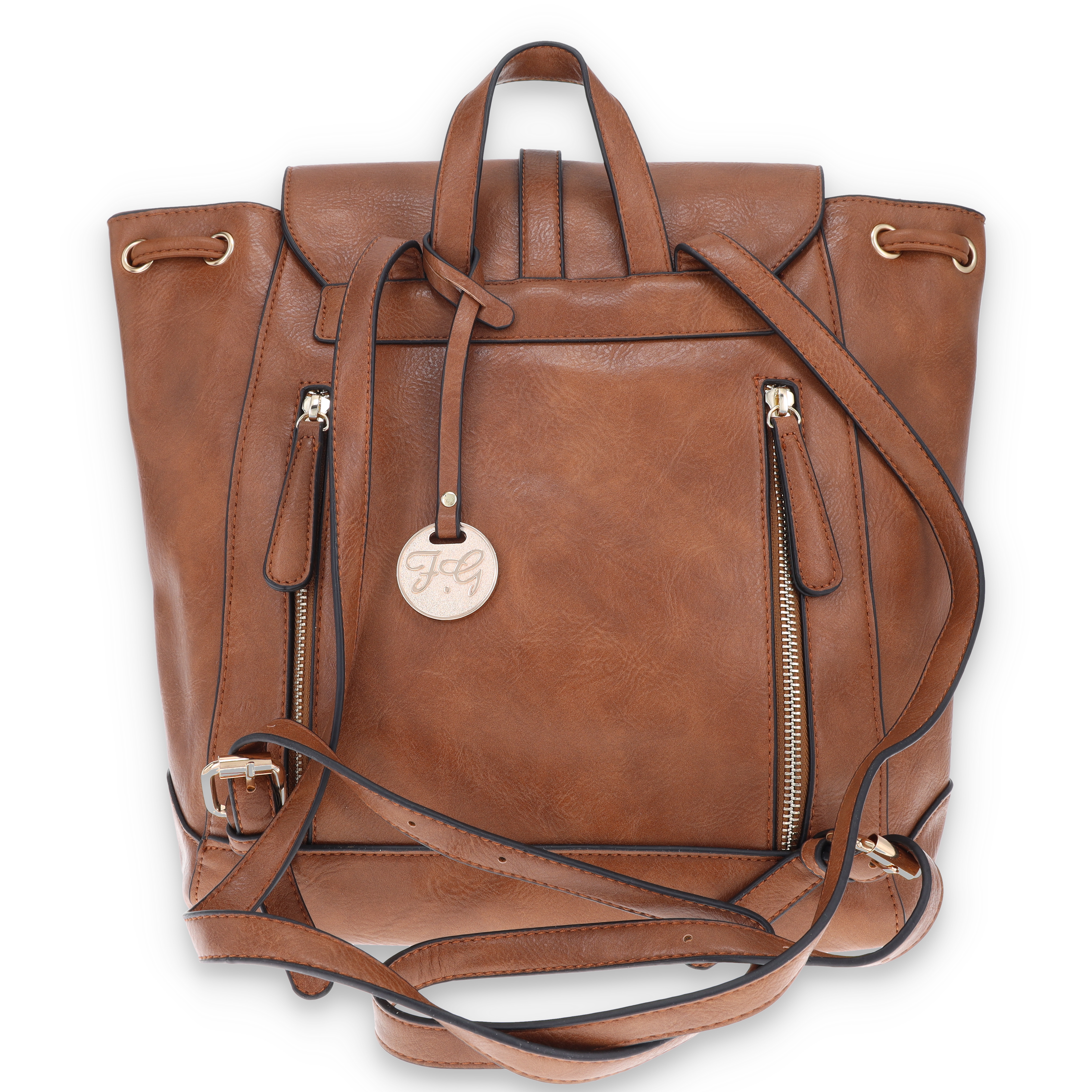 Fabigun Concealed Carry Backpack 1923 Brown FAB1923BRN View 6