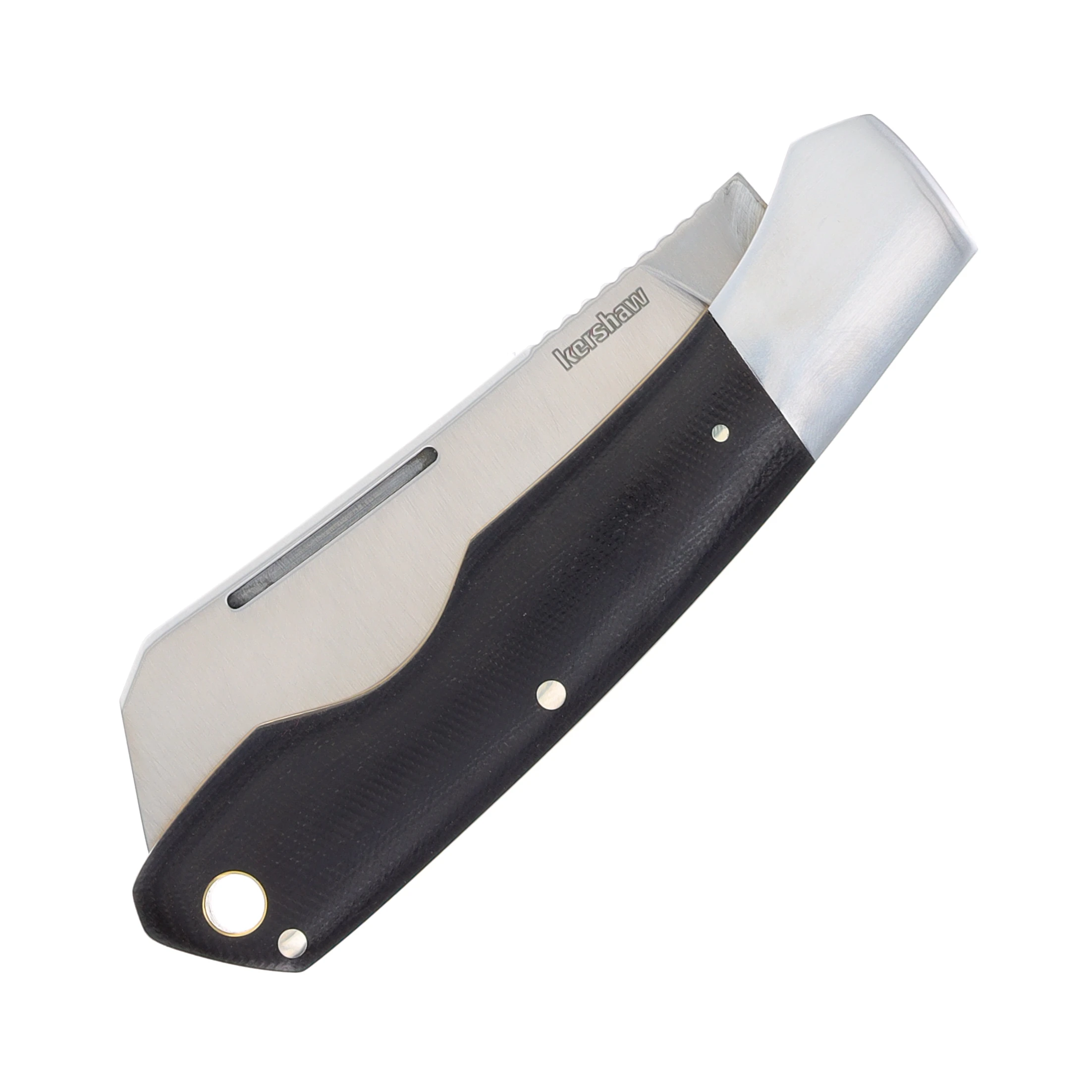 Kershaw 4384 Parley Manual Folding Knife 3.1in Satin Cleaver Blade KS4384 View 5