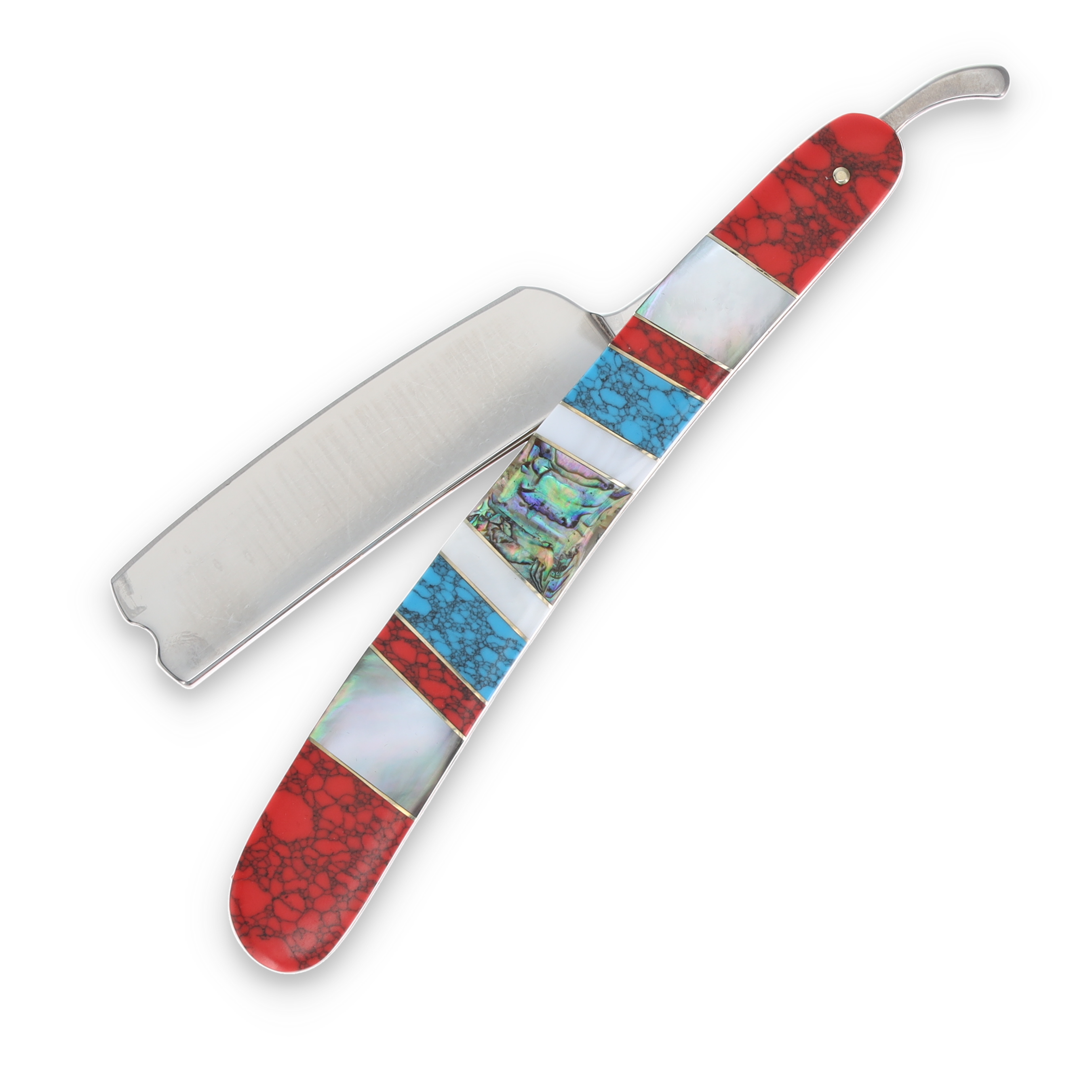 Rough Ryder Stoneworx Straight Razor Folding Knife RR2418 View 5