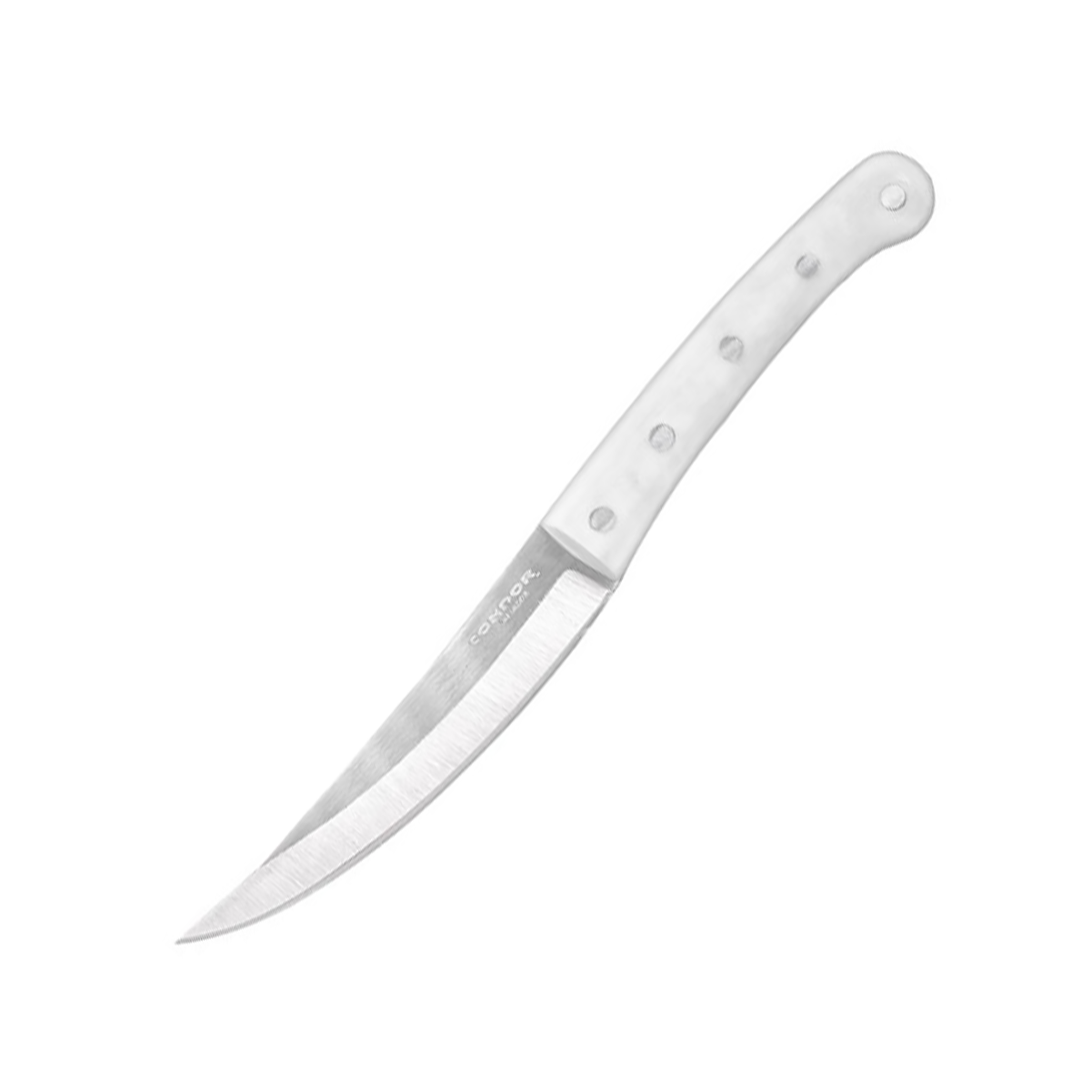 Condor Tool & Knife Meatlove Knife Polished Upswept Blade White Micarta CTK65008 View 2