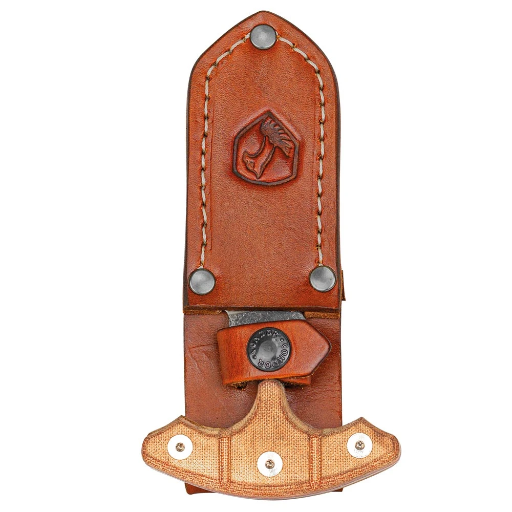 Condor Tactical P.A.S.S. EDC Push Dagger Micarta 4in Plain Clip Point CTK61733 View 2