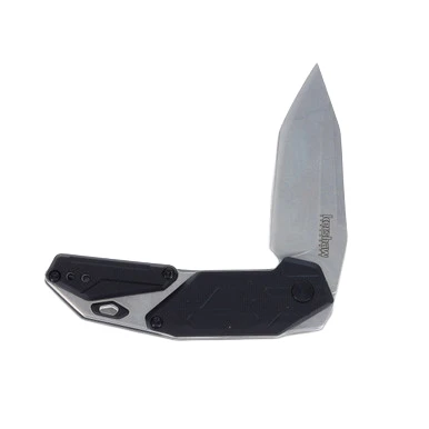 Kershaw 1401 Jetpack Folding Knife 2.75in Stonewashed Tanto Blade View 2