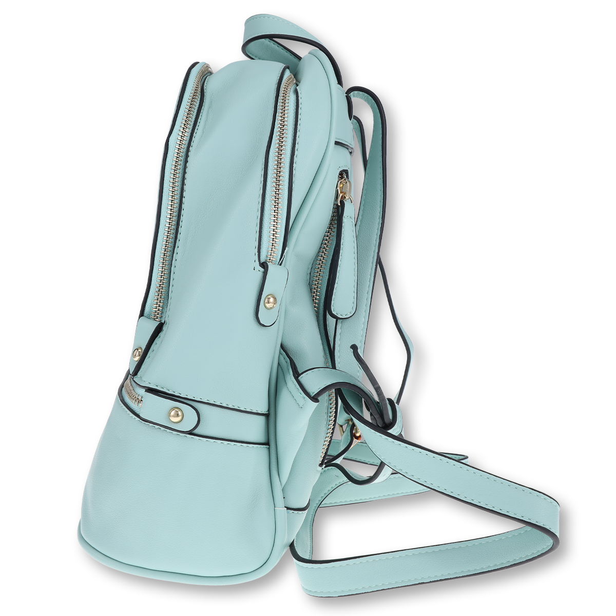 Fabigun Concealed Carry Backpack Light Blue Leather FABL82002LBLU View 8