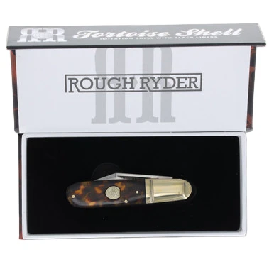 Rough Ryder Synthetic Tortoise Shell Barlow Folding Knife RR2446 View 15