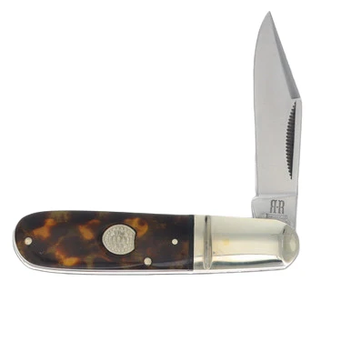Rough Ryder Synthetic Tortoise Shell Barlow Folding Knife RR2446 View 5