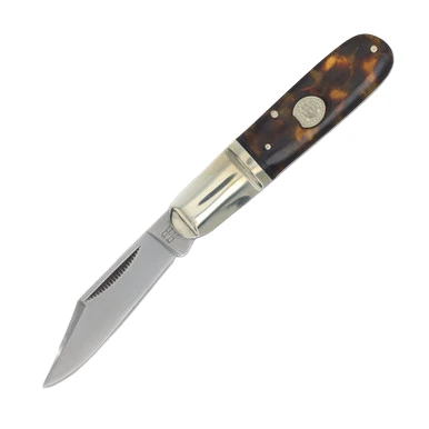 Rough Ryder Synthetic Tortoise Shell Barlow Folding Knife RR2446 View 1