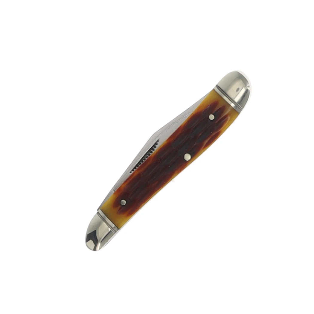 Rough Ryder Brown Jigged Bone Peanut Folding Knife RR110 View 4