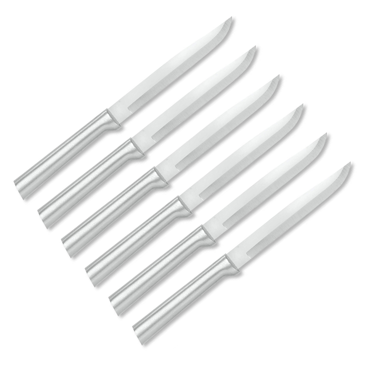 Rada 6 Piece Kitchen Utility Steak Knives Gift Set Aluminum RS06 View 2