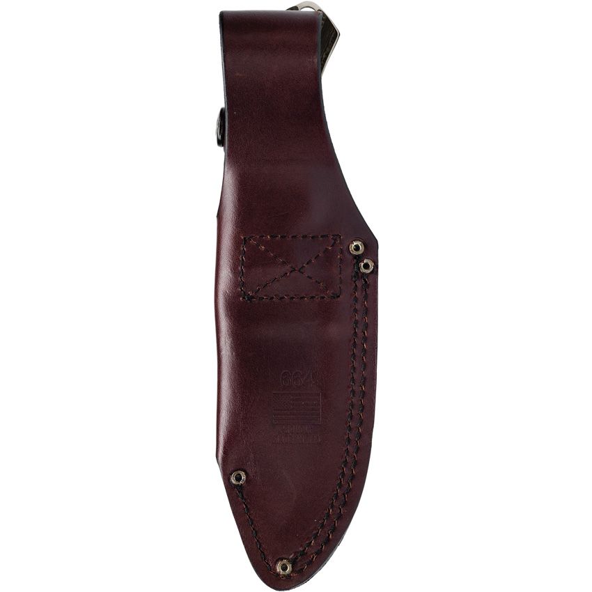 Buck 664 Alpha Hunter Richlite Fixed Blade 3.63in Satin Drop Point BU13465 View 2