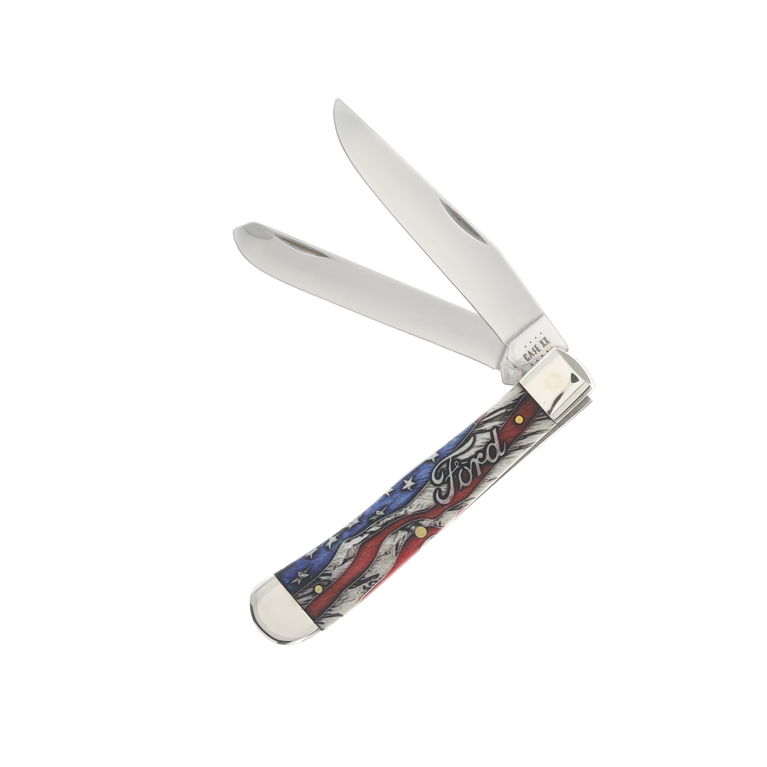 Case Ford Mustang Trapper Folding Knife and Zippo Lighter Gift Set CA14331 View 3