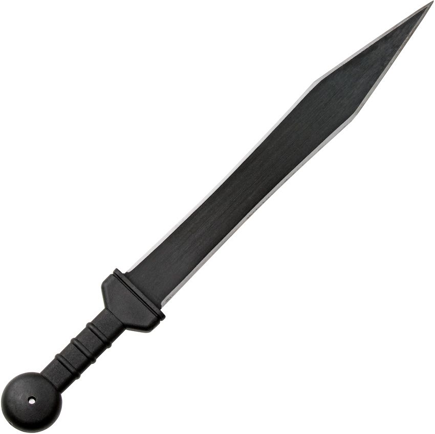 Cold Steel Gladius Machete Black 18in Plain Blade with Sheath CS97GMS View 1