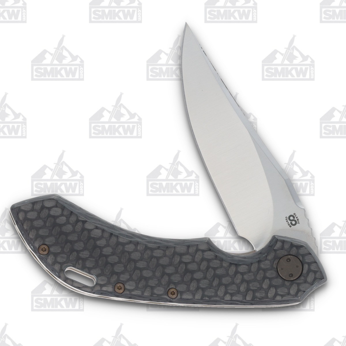Olamic Wayfarer 247 Folding Knife T-038B 12K Twill Bronze Seabed T038B View 3