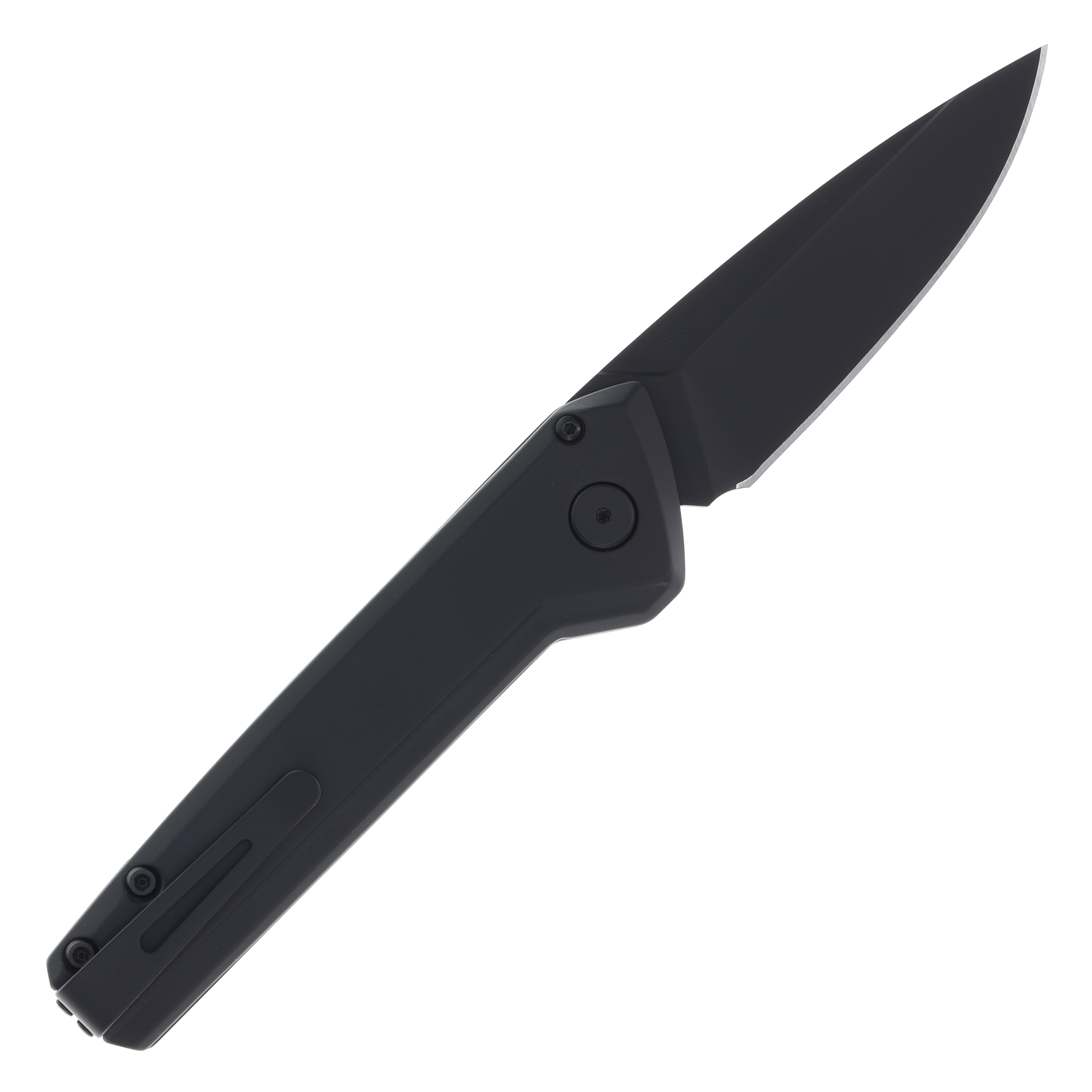 Buck 838 Deploy OTS Auto Knife Blackout Cerakote Aluminum Handle S35VN Blade BU13538 View 2