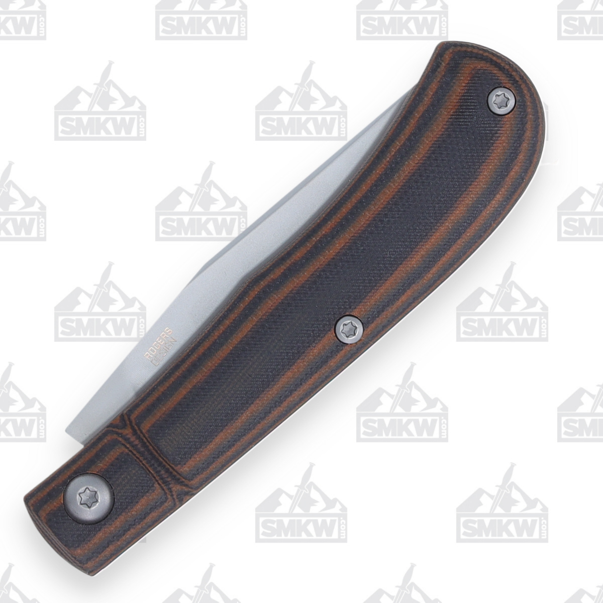 CRKT Venandi Slip Joint Folding Knife 3.14in Plain Bead Blast Clip Point CR7100 View 6