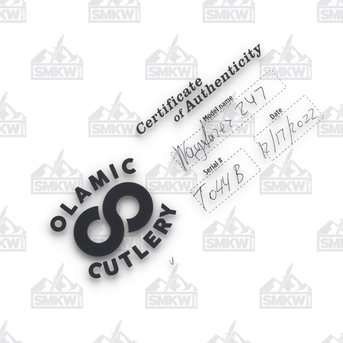 Olamic Wayfarer 247 Folding Knife T-044B Purple Dark Matter FatCarbon/Acid Rain T044B View 13