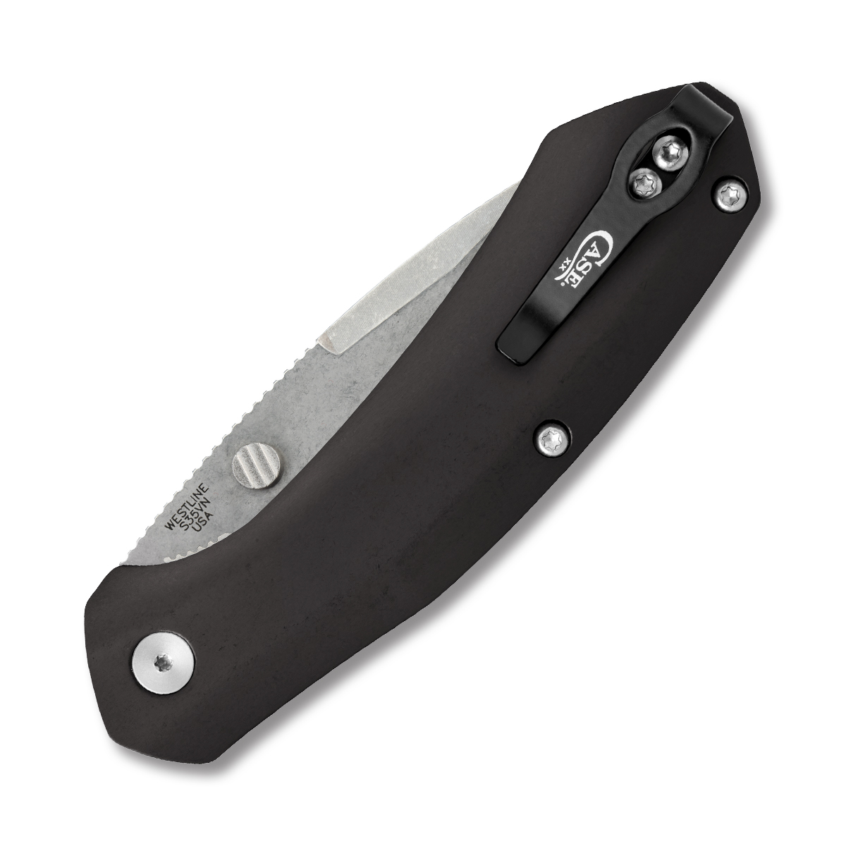 Case Westline Spring-Assisted Linerlock Folding Knife Black CA36550 View 4