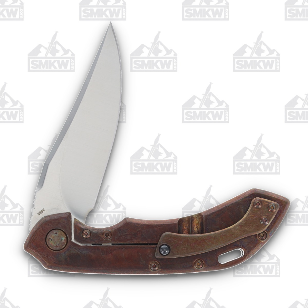 Olamic Wayfarer 247 Folding Knife T-031B Dark Matter (Black Antique Neontropic) T031B View 4