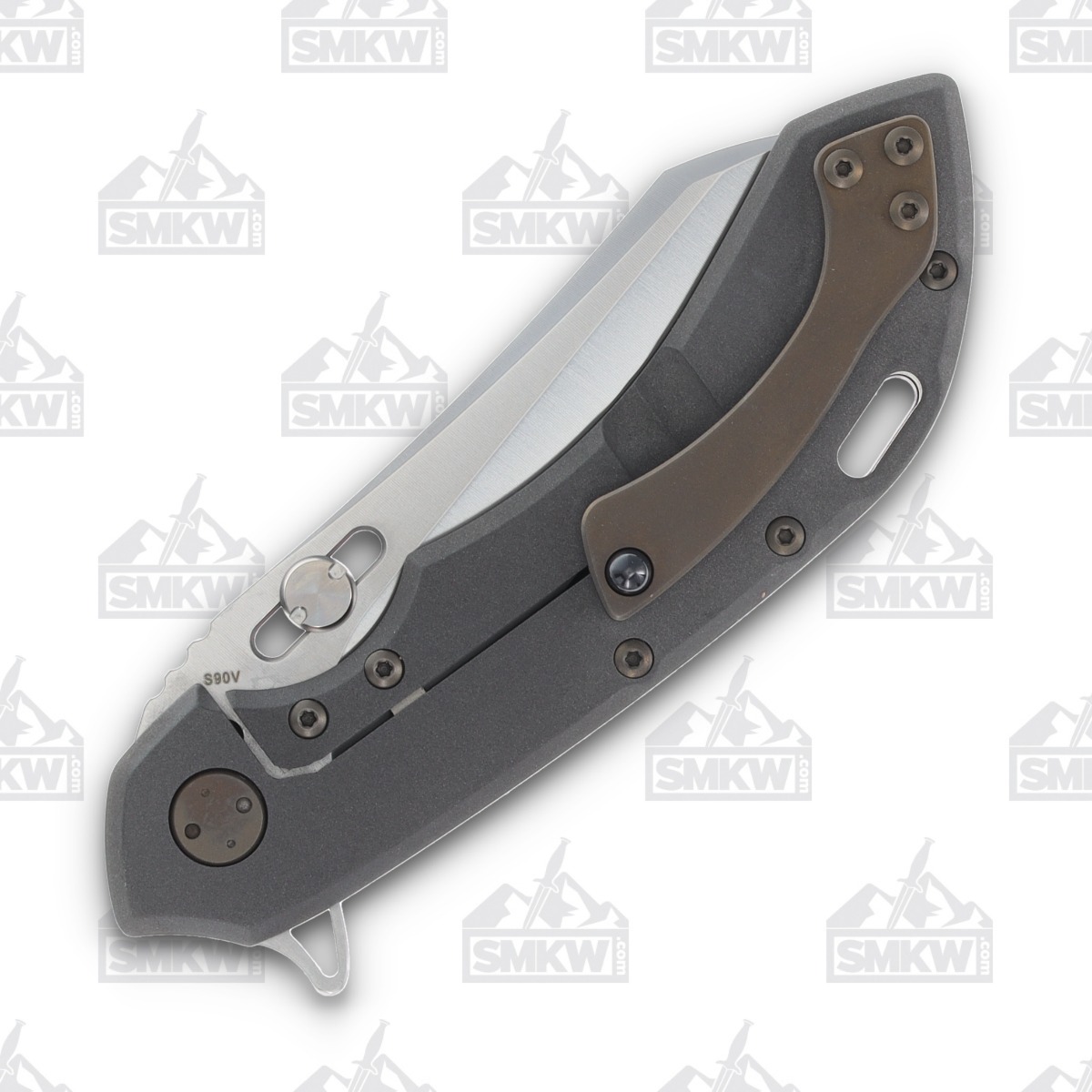 Olamic Wayfarer 247 Folding Knife T-032W 12K Twill Bronze Matte T032W View 6