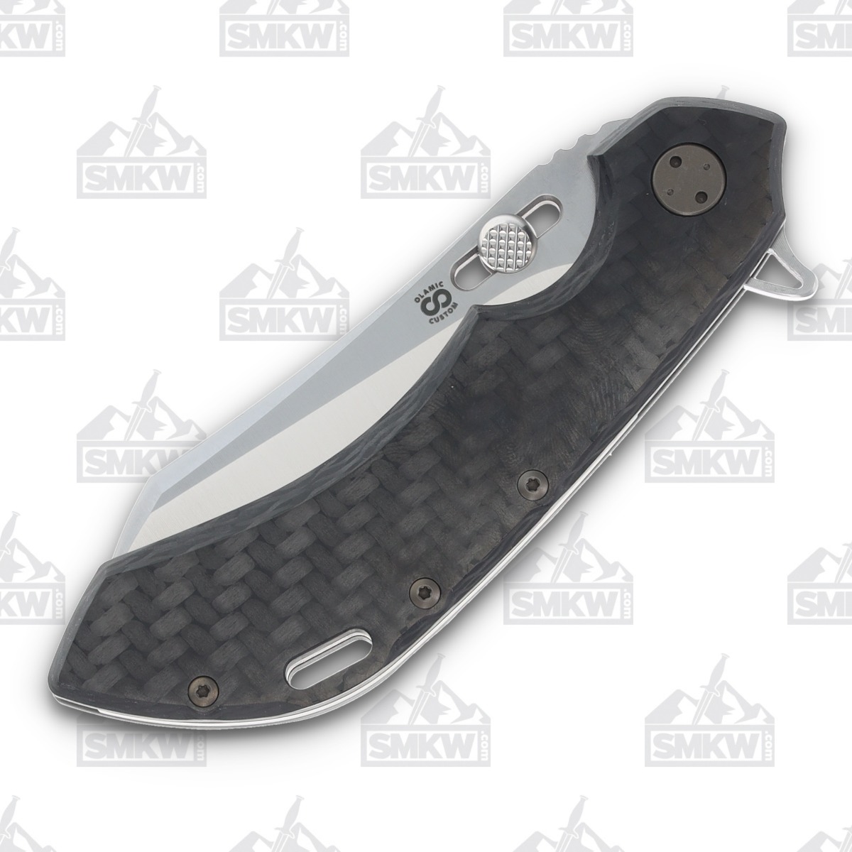 Olamic Wayfarer 247 Folding Knife T-032W 12K Twill Bronze Matte T032W View 5
