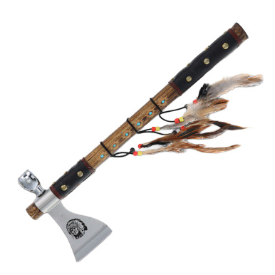 Frost Cutlery Native American Tomahawk Peace Pipe Replica View 2
