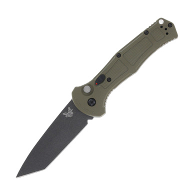 Benchmade 9011BK1 Claymore Out-the-Side Automatic Knife Ranger Green AUBM9071BK1 View 1