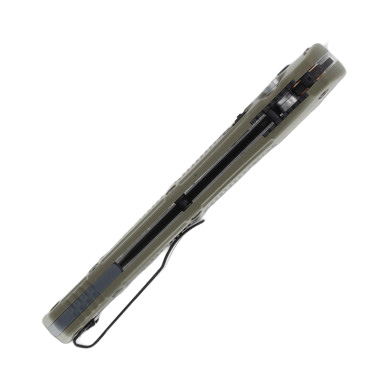 Benchmade 9011BK1 Claymore Out-the-Side Automatic Knife Ranger Green AUBM9071BK1 View 6