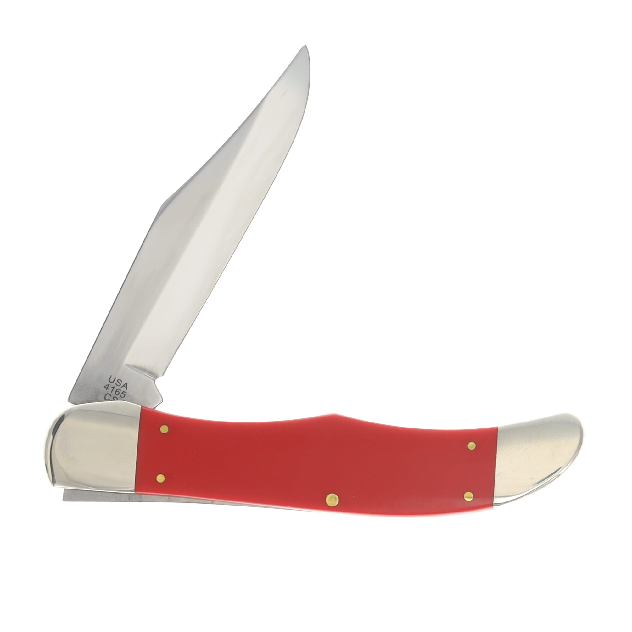 Case XX American Workman Carbon Steel Red Smooth Synthetic Folding Hunter CA73928 View 4