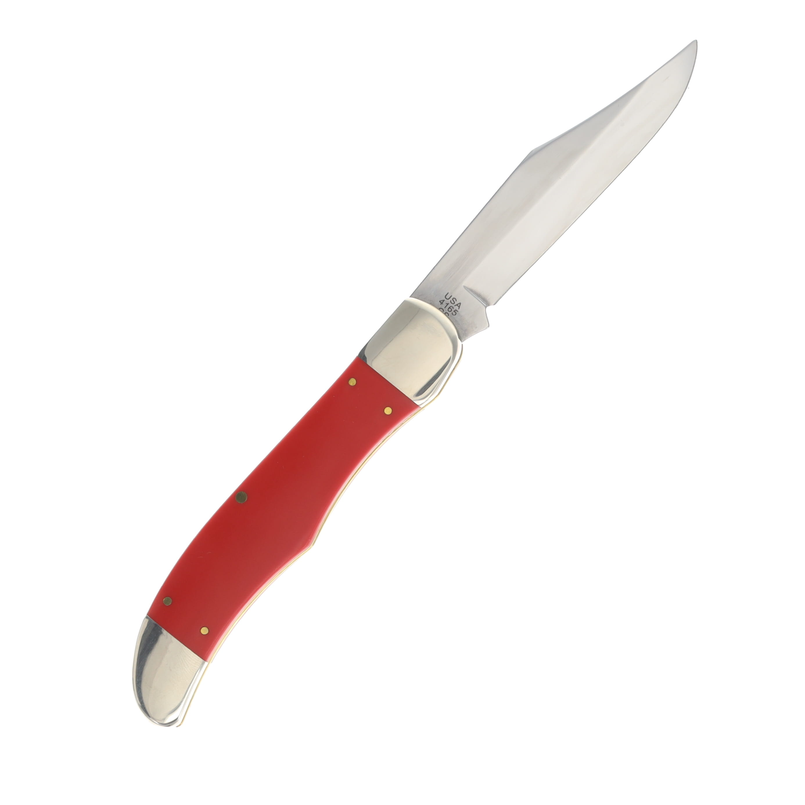 Case XX American Workman Carbon Steel Red Smooth Synthetic Folding Hunter CA73928 View 2