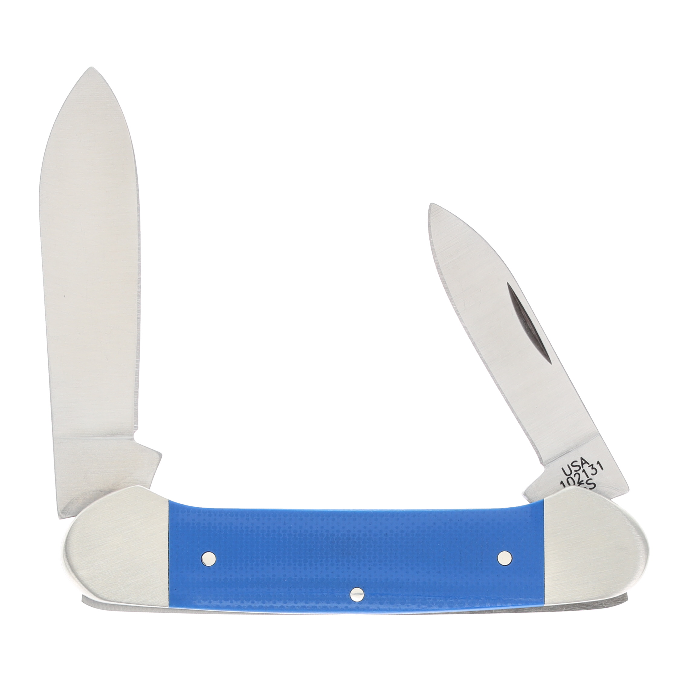 Case Blue G-10 Canoe Pocket Knife CA16753 View 2