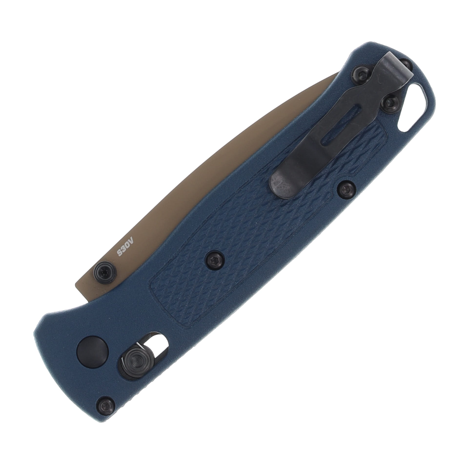 Benchmade Bugout AXIS Lock Folding Knife Crater Blue BM535FE05 View 6