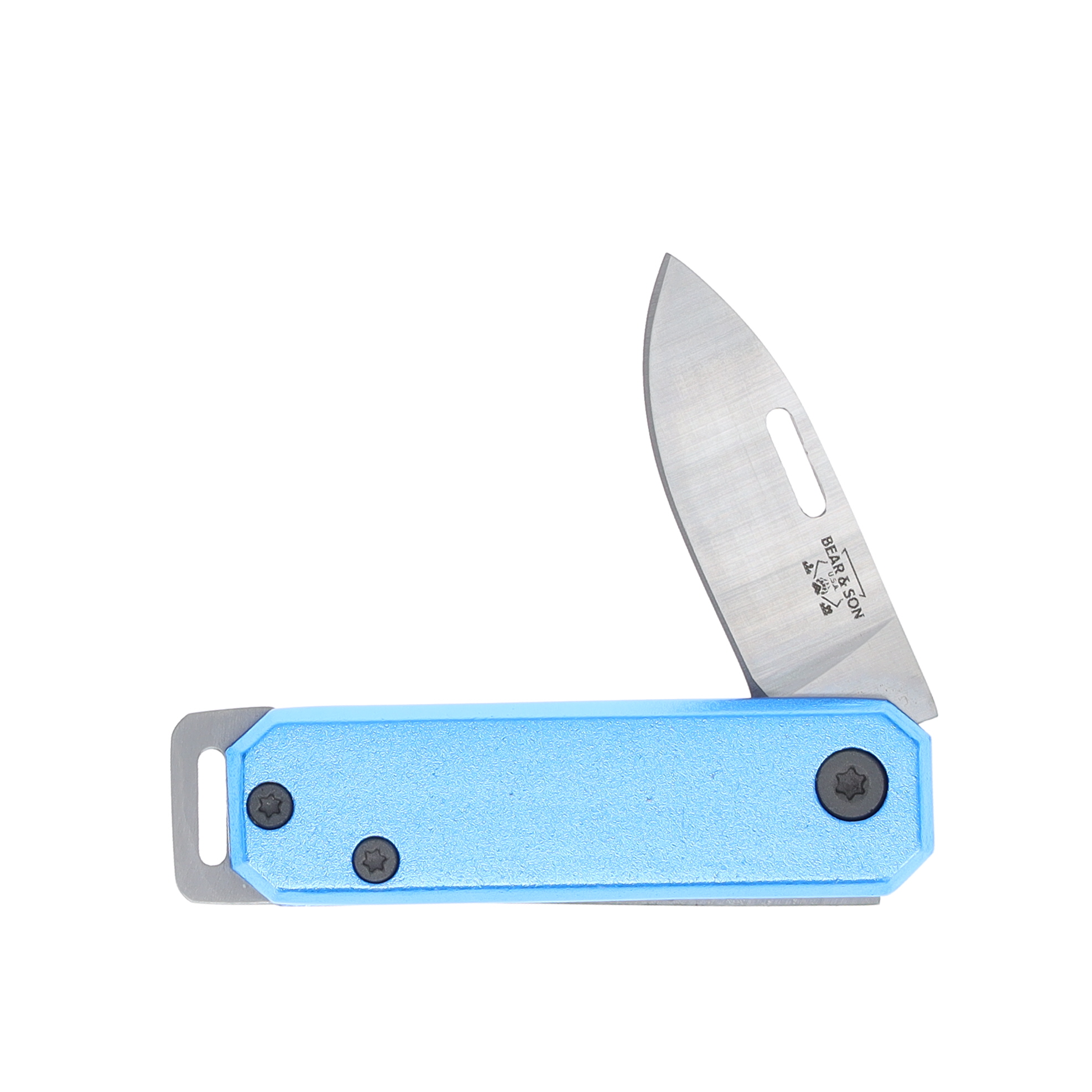 Bear & Son 109 Folding Knife Blue BR109BL View 2