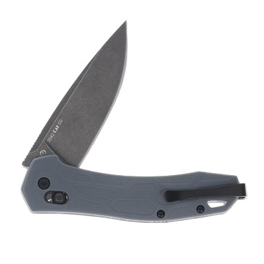 Kershaw Covalent Folding Knife Duralock 3.2in Blackwash Drop Point Blade View 6
