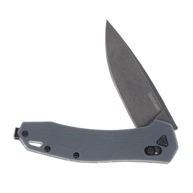 Kershaw Covalent Folding Knife Duralock 3.2in Blackwash Drop Point Blade View 5