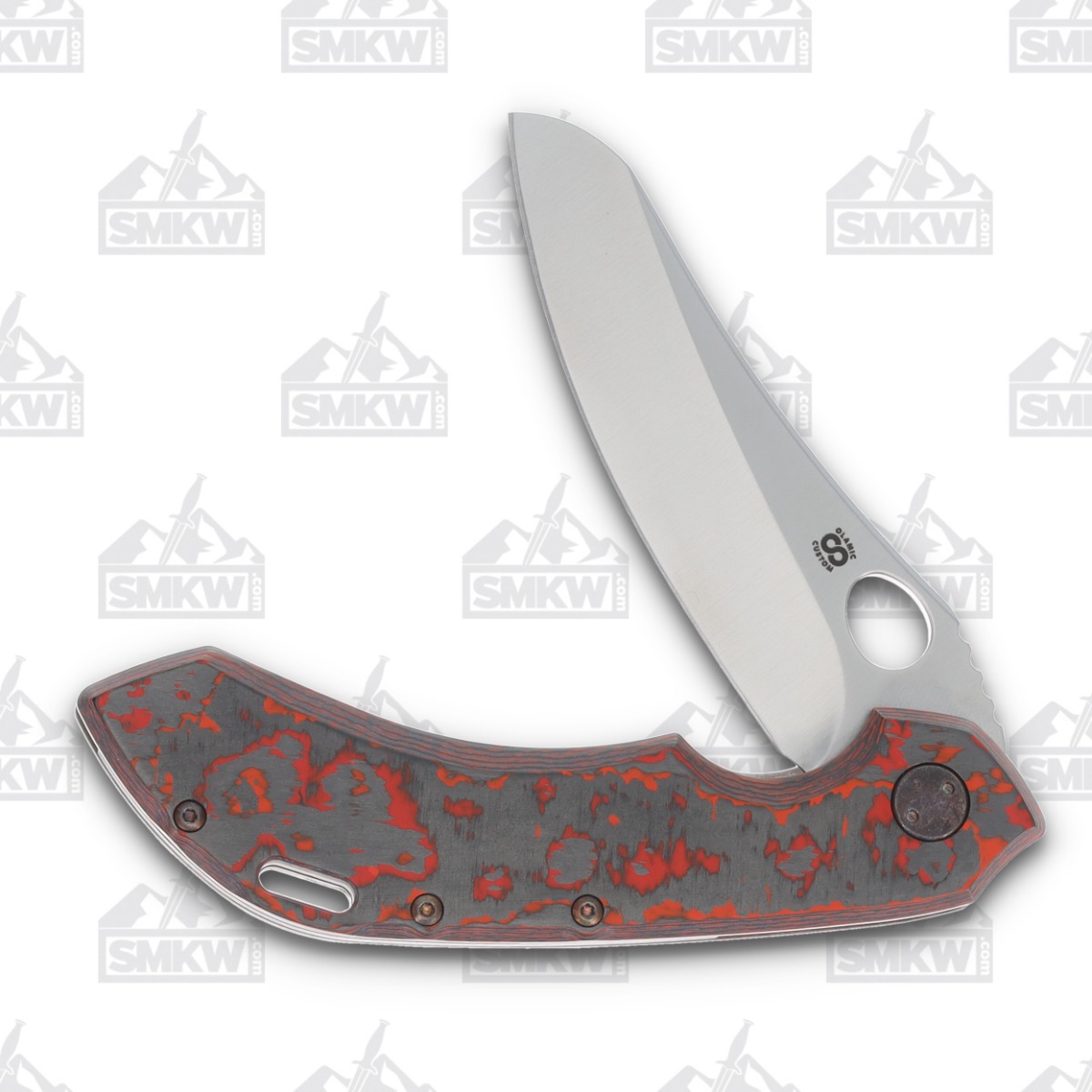 Olamic Wayfarer 247 Folding Knife T-058M Mars Valley FatCarbon/Antique Entropic T058M View 3
