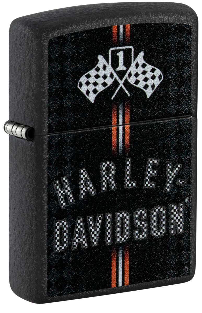 Zippo Harley-Davidson Checkered Flag Lighter ZP48558 View 2