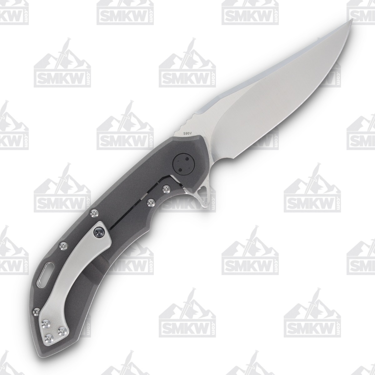 Olamic Wayfarer 247 Folding Knife T-064B White Storm FatCarbon T064B View 2