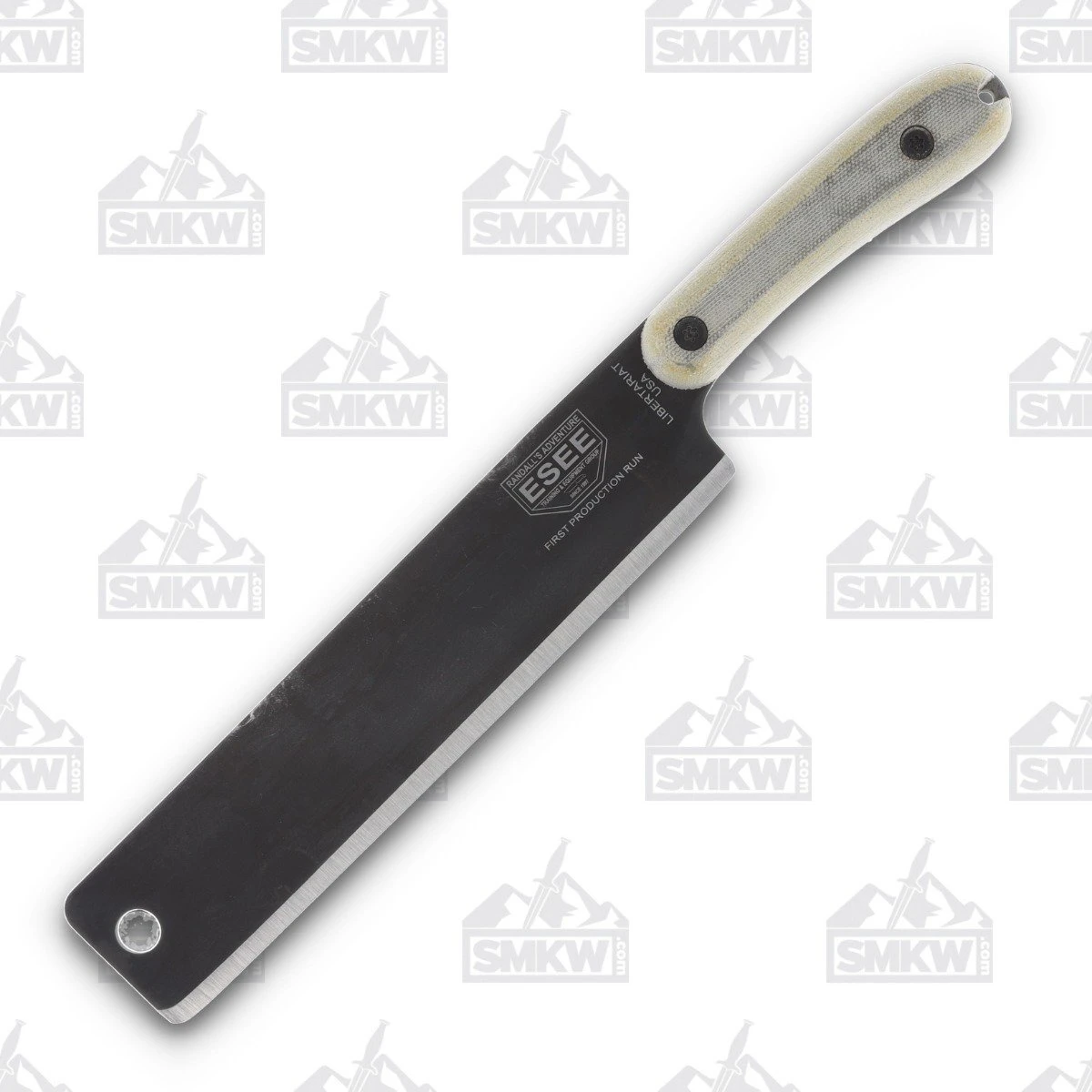 ESEE Libertariat Machete Limited Made in USA Edition (Black 1095, Tan Micarta) ESEELIBERTARIAT-USA View 1
