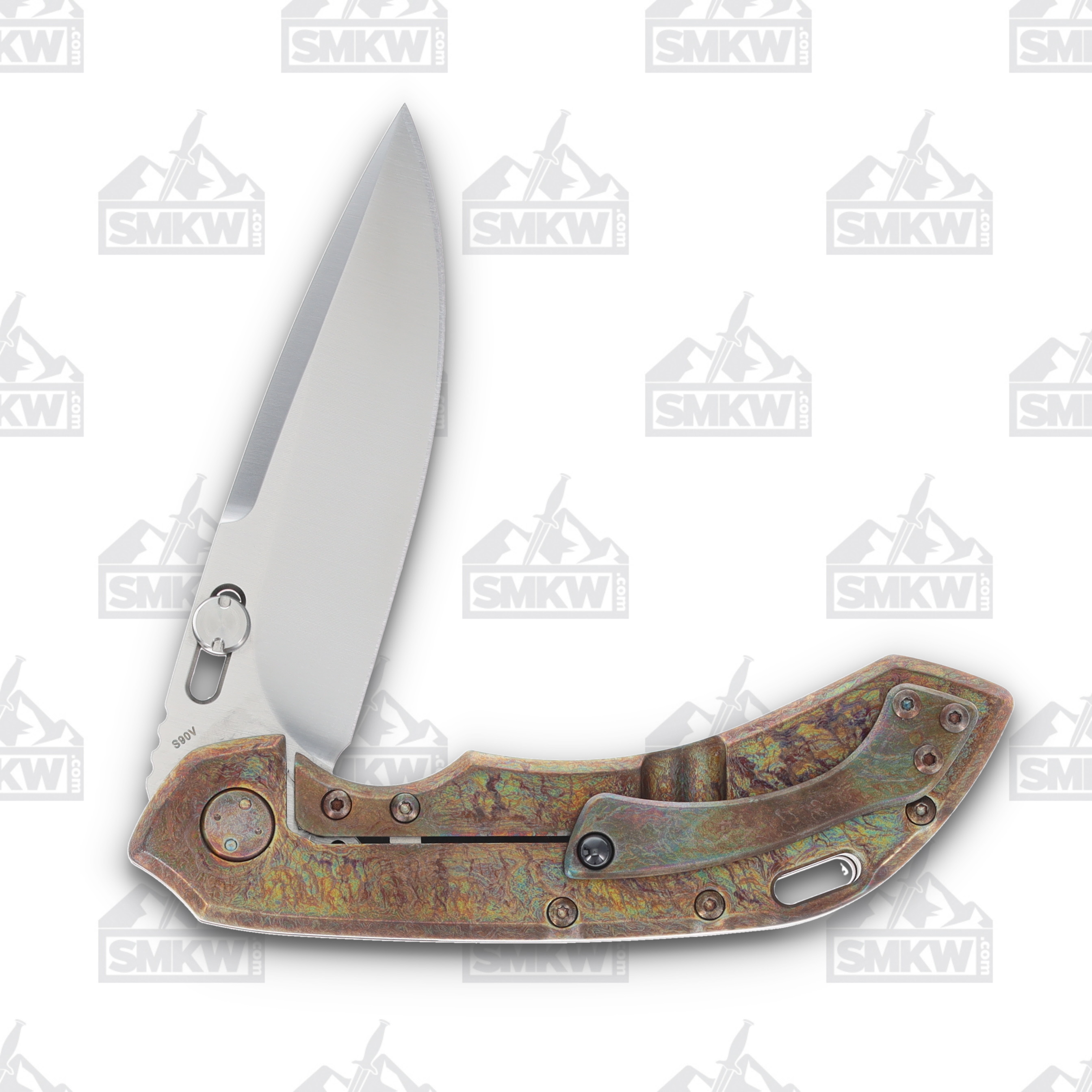 Olamic Wayfarer 247 Folding Knife T-057P Mars Valley FatCarbon/Neontropic T057P View 13