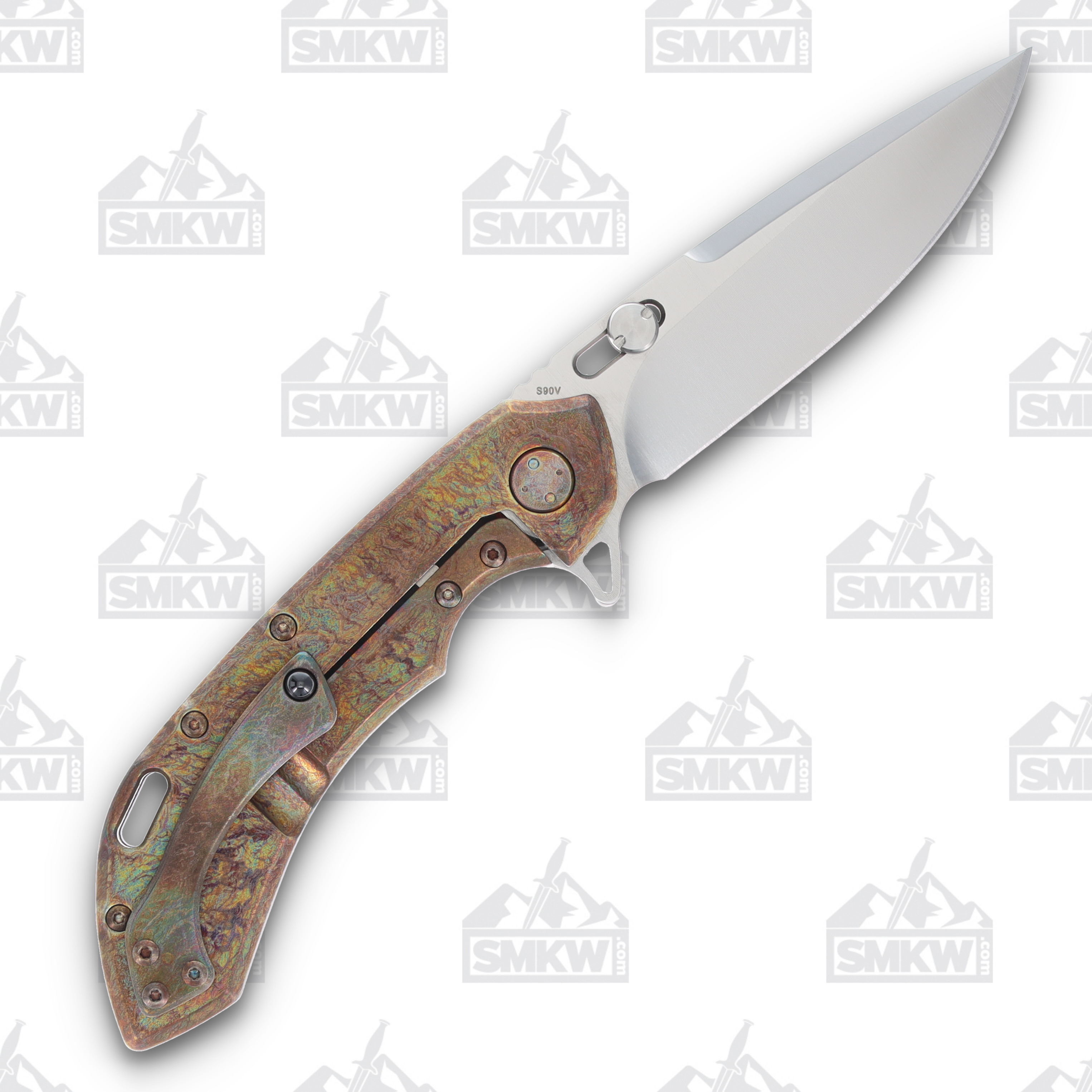 Olamic Wayfarer 247 Folding Knife T-057P Mars Valley FatCarbon/Neontropic T057P View 8