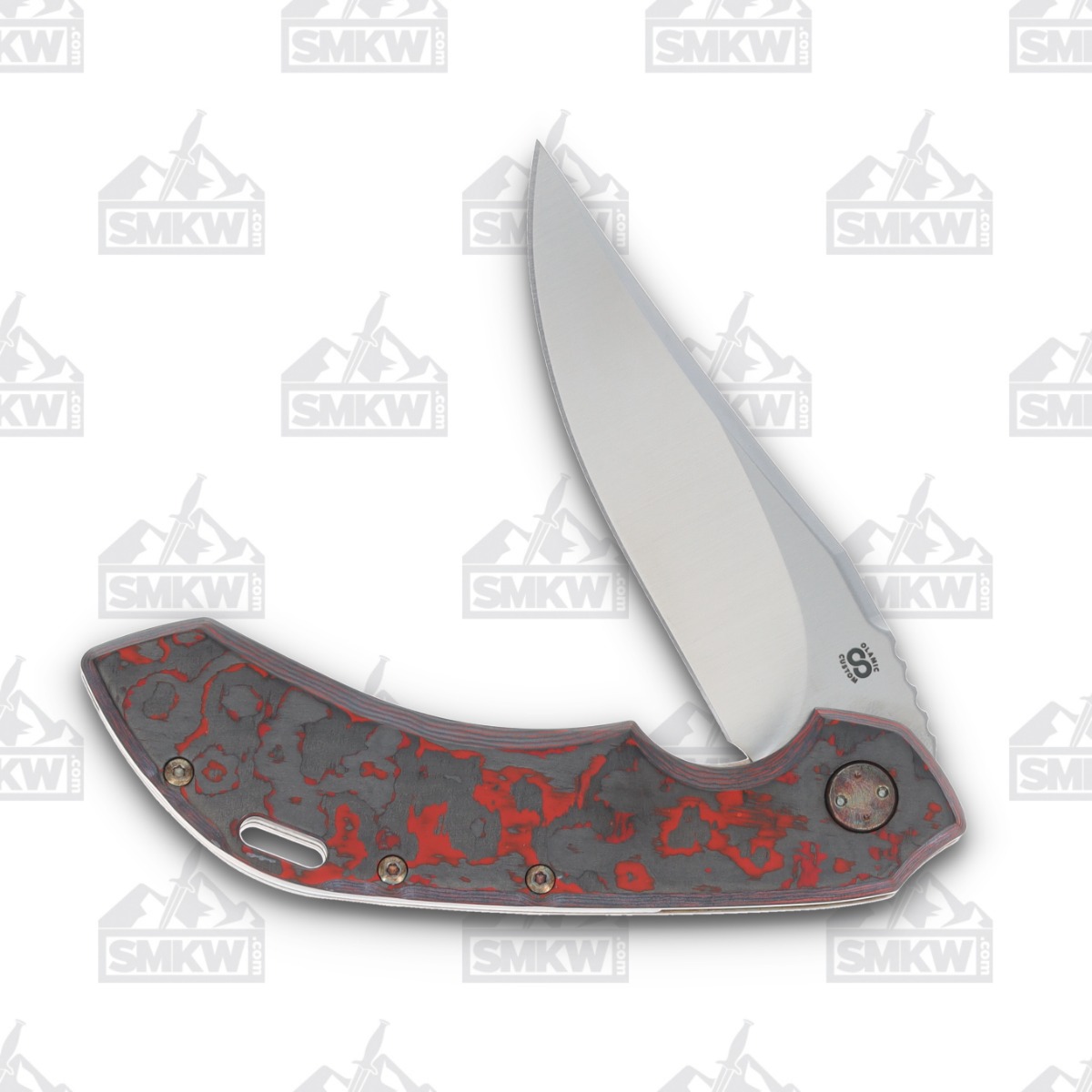Olamic Wayfarer 247 Folding Knife T-059B Mars Valley FatCarbon/Neontropic T059B View 3