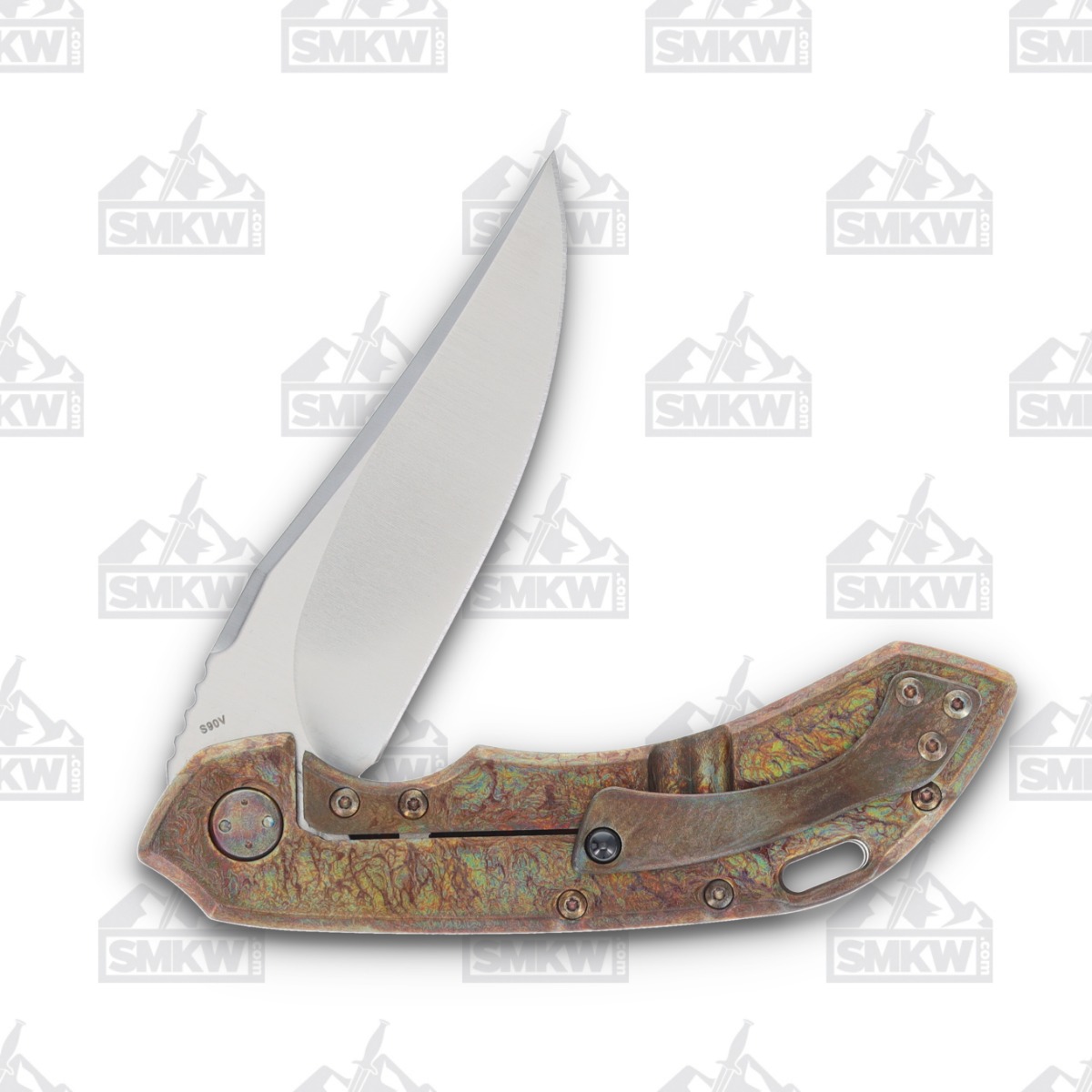 Olamic Wayfarer 247 Folding Knife T-059B Mars Valley FatCarbon/Neontropic T059B View 4