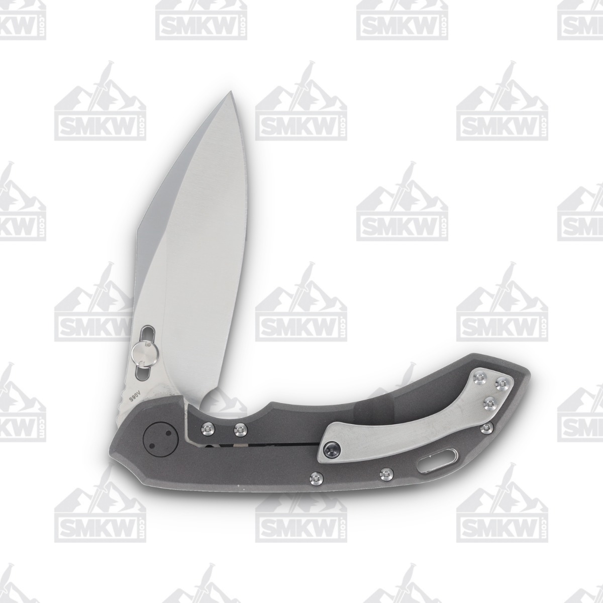 Olamic Wayfarer 247 Folding Knife T-075C White Storm FatCarbon/Dark Blast T075C View 4