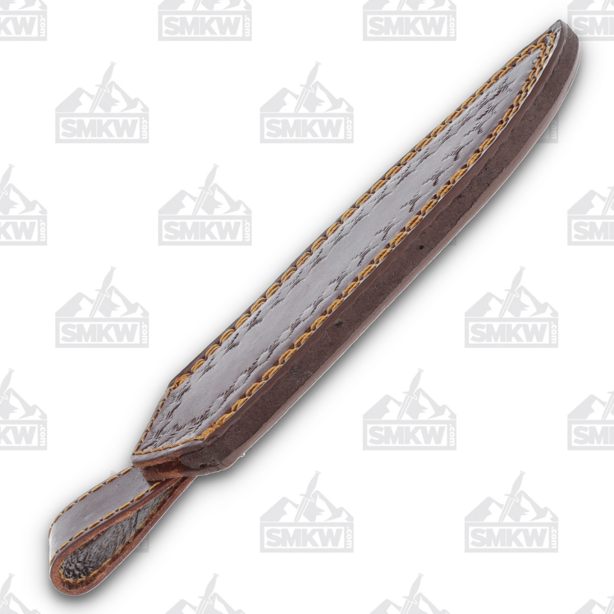 SZCO Supplies Ash Exotic Hunter Fixed Blade Knife 4in Damascus Blade DM1360 View 11