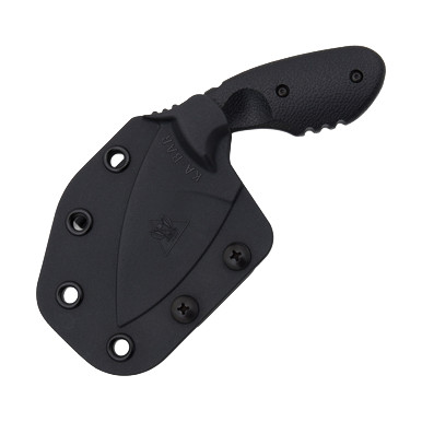 KA-BAR TDI Investigator Fixed Blade Knife 2.71in Black Drop Point KA1493 View 4