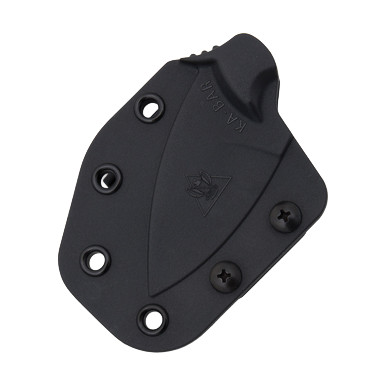 KA-BAR TDI Investigator Fixed Blade Knife 2.71in Black Drop Point KA1493 View 5