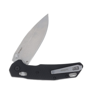 Kershaw 2037 Heist DuraLock Folding Knife 3.2in Stonewash Drop Point Blade View 6