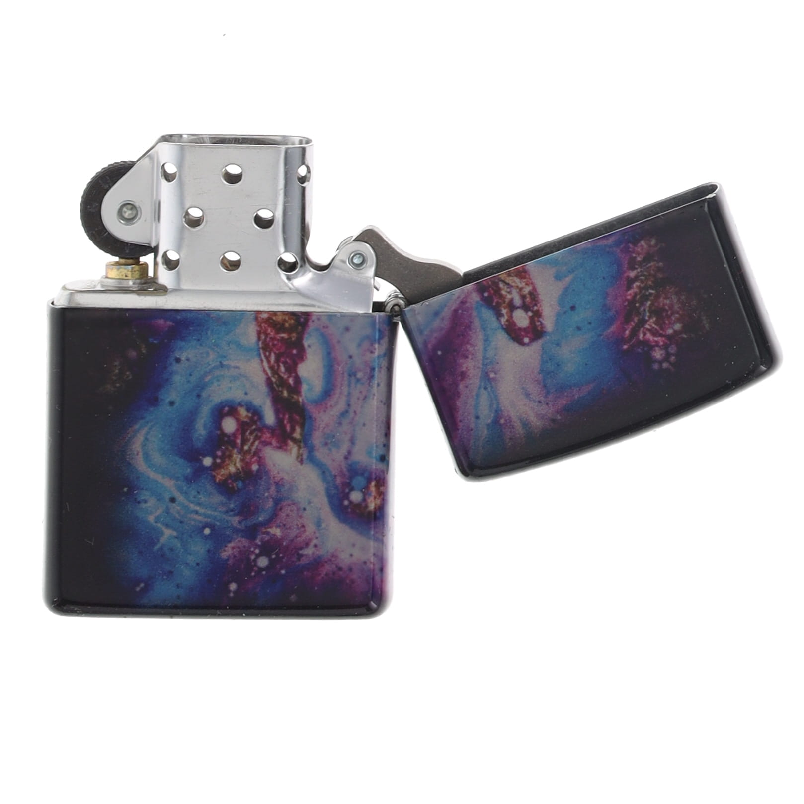 Zippo Lighter 540 Universe Astro Tumbled Chrome Finish ZP48547 View 4